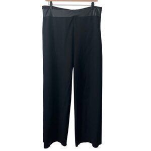 Lyssé New York Black Denver High-Waist Wide Leg Ponte Pants